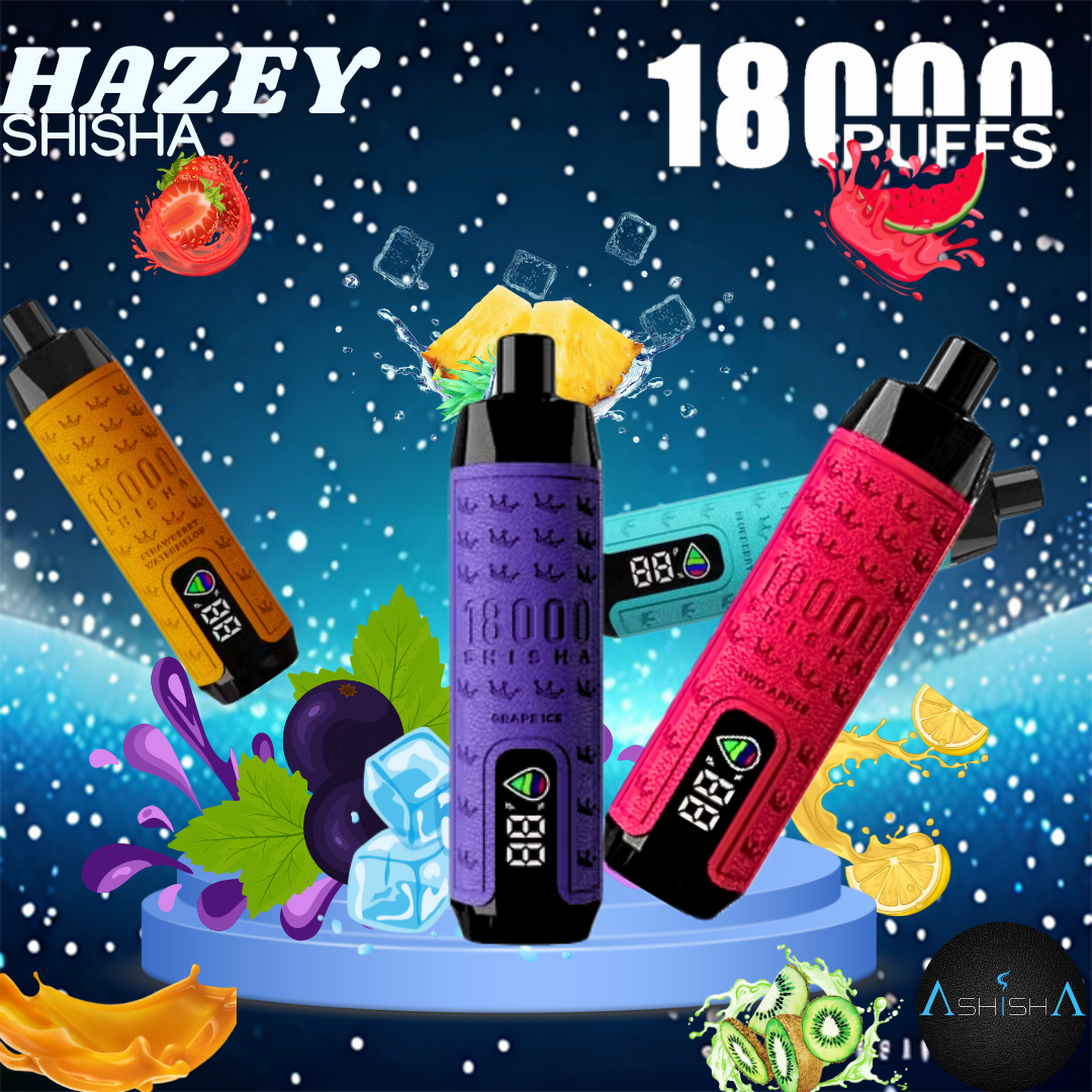 HAZEY SHISHA 3mg nic – Upto 18k DTL