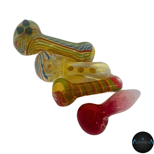 GLASS WEED PIPE 3 INCH & 5 INCH