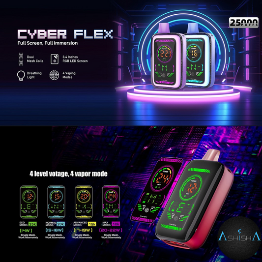 Vabeen Cyber Flex Disposable Vape Kit 25K Puffs
