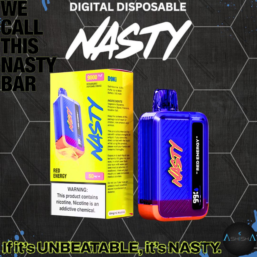 NASTY BAR DISPOSABLE VAPES-9000PUFFs