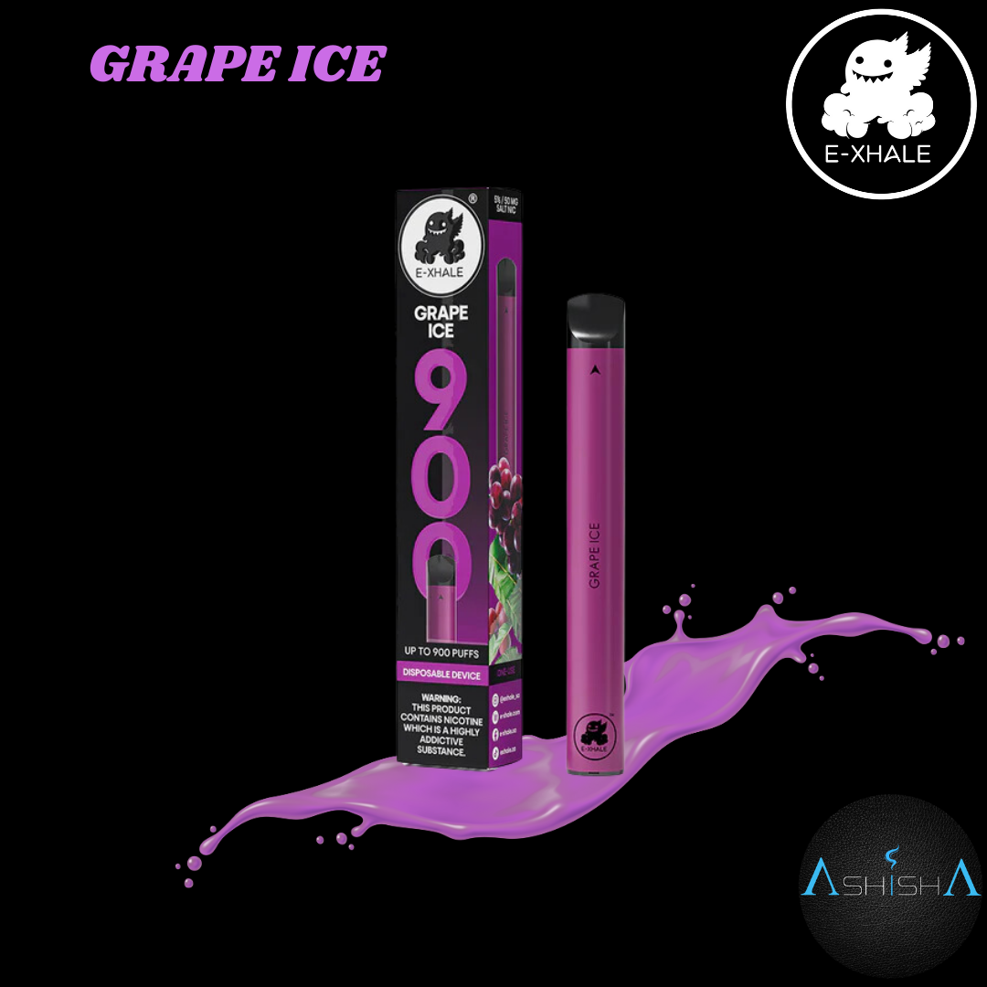 E-XHALE® 900 PUFF DISPOSABLE 0%-5% Nic