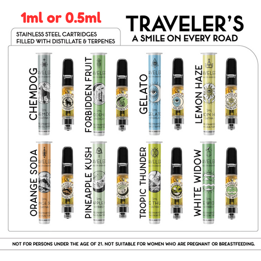 Travelers Vape Cartridges
