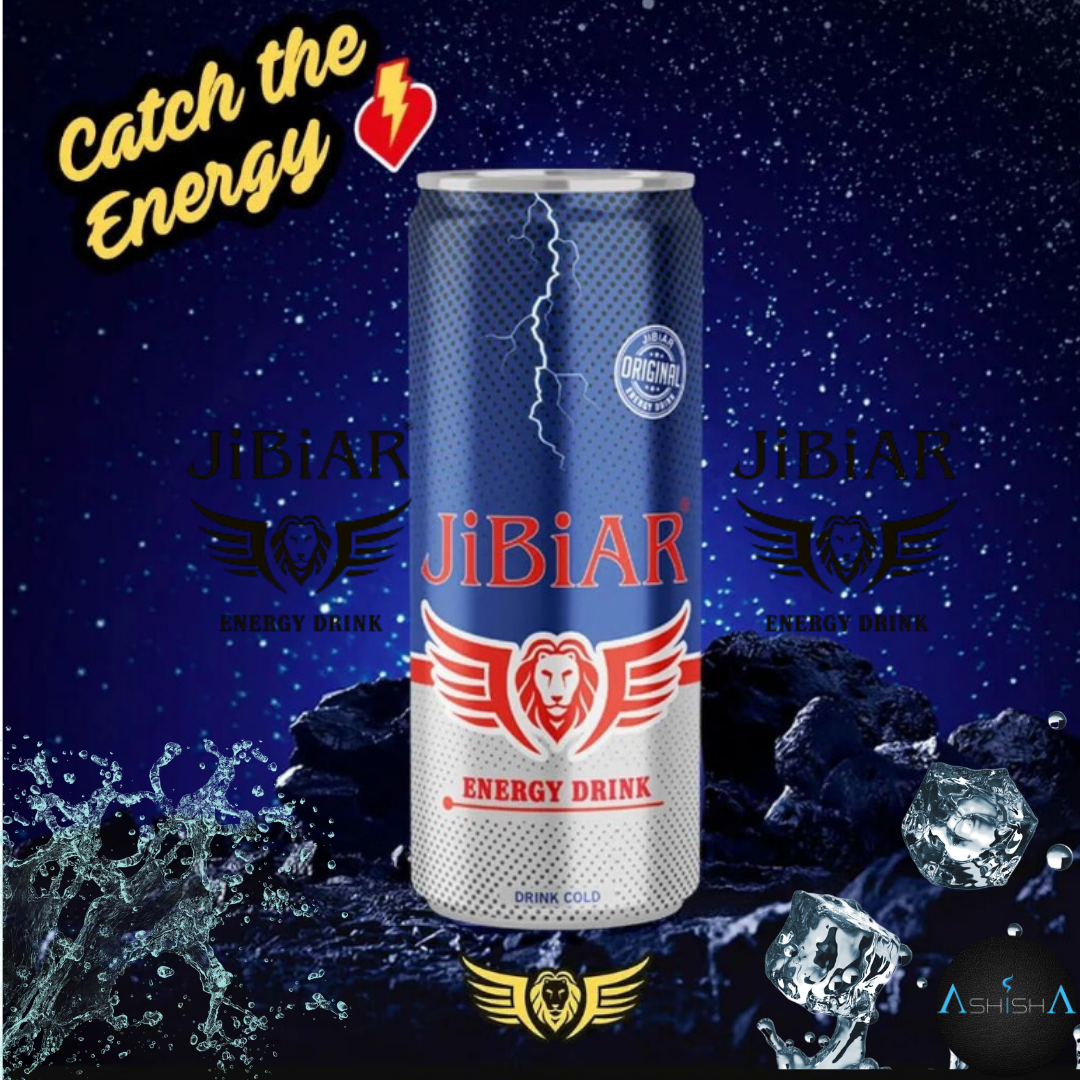 JiBiAR ENERGY DRINKS 250ML