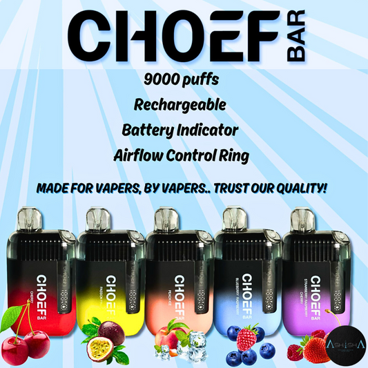 CHOEF BAR 9K PUFFS