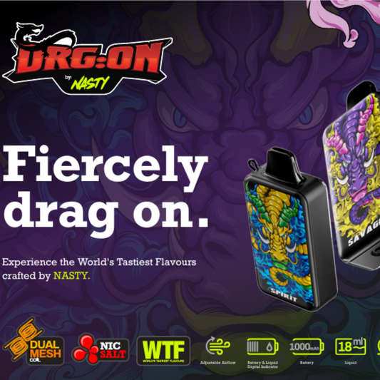 Nasty DRGON 18k puffs 5%