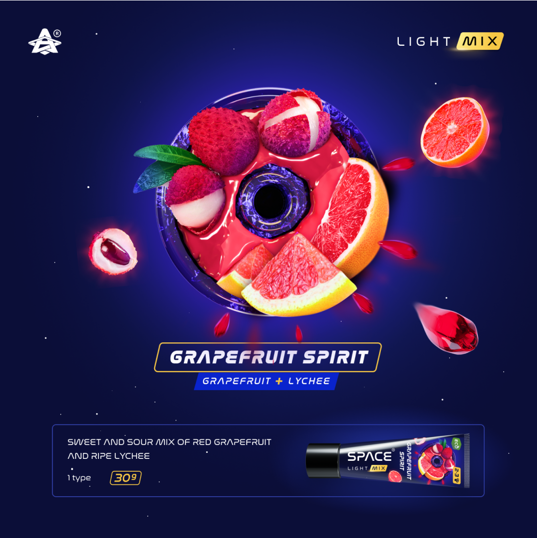 Grapefruit Spirit 30g LIGHT - ASHISHA