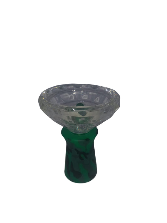GLASS CAMO BOWL