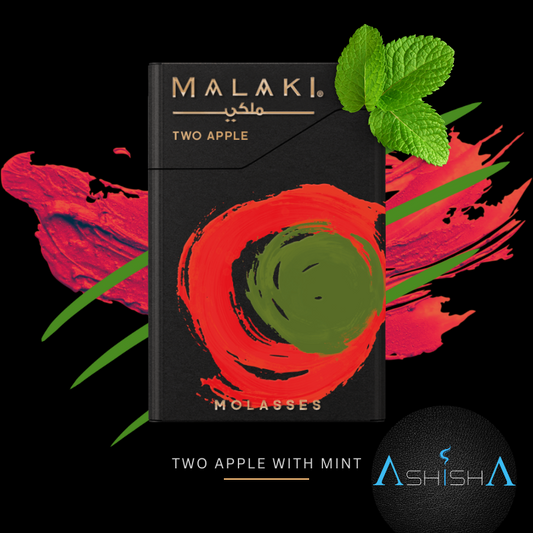 TWO APPLE WITH MINT - PAST EXP