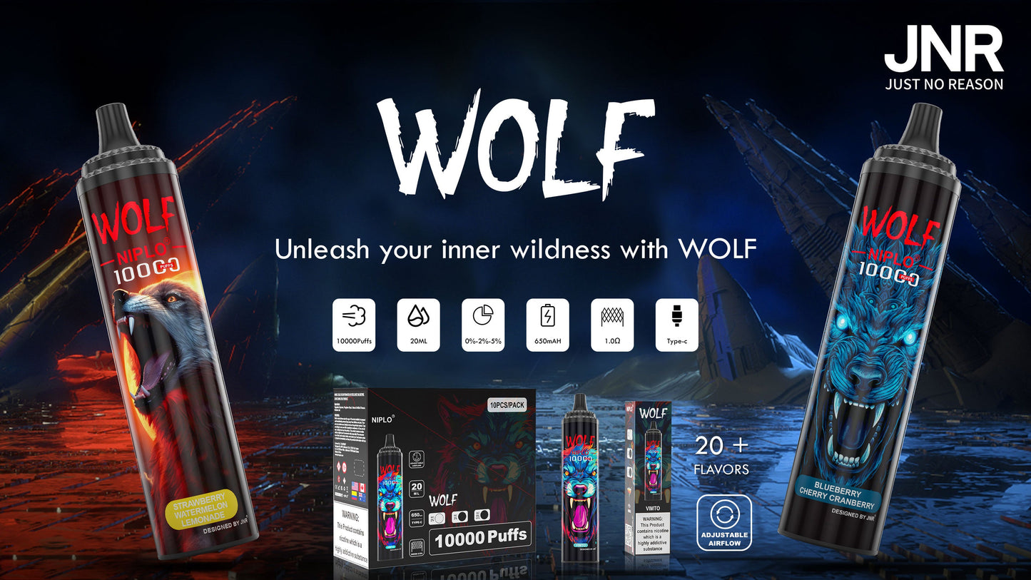 WOLF - 10K PUFFS SALT NIC