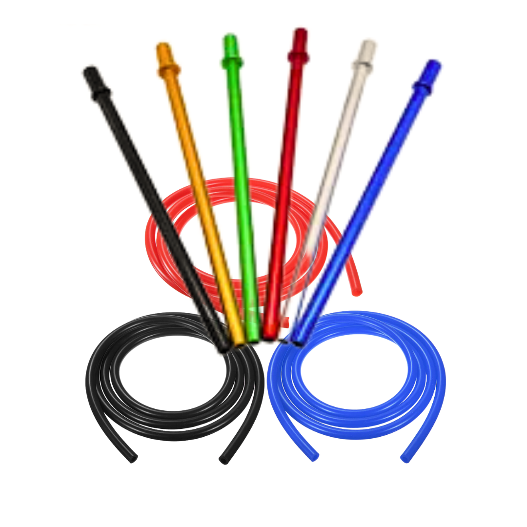 Soft Silicone Hose/metal mouth tip