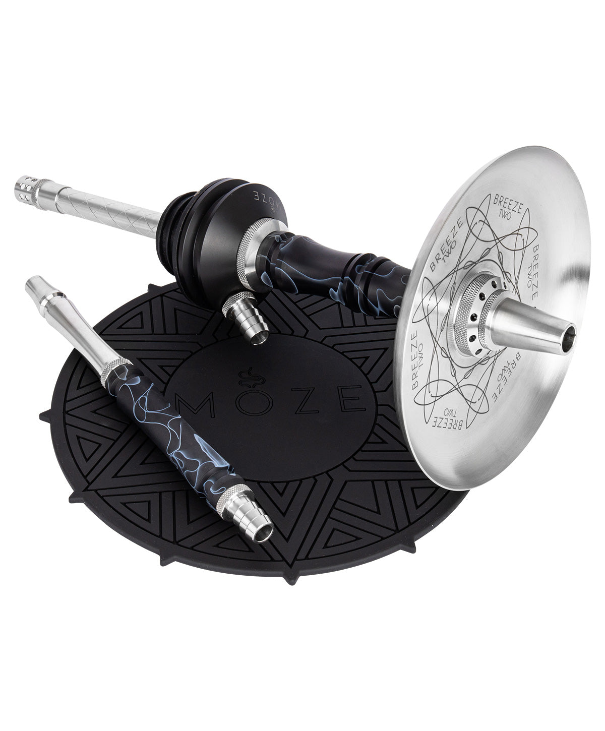 Moze Hookah Coaster - Black