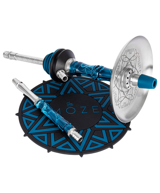 Moze Hookah Coaster - Blue