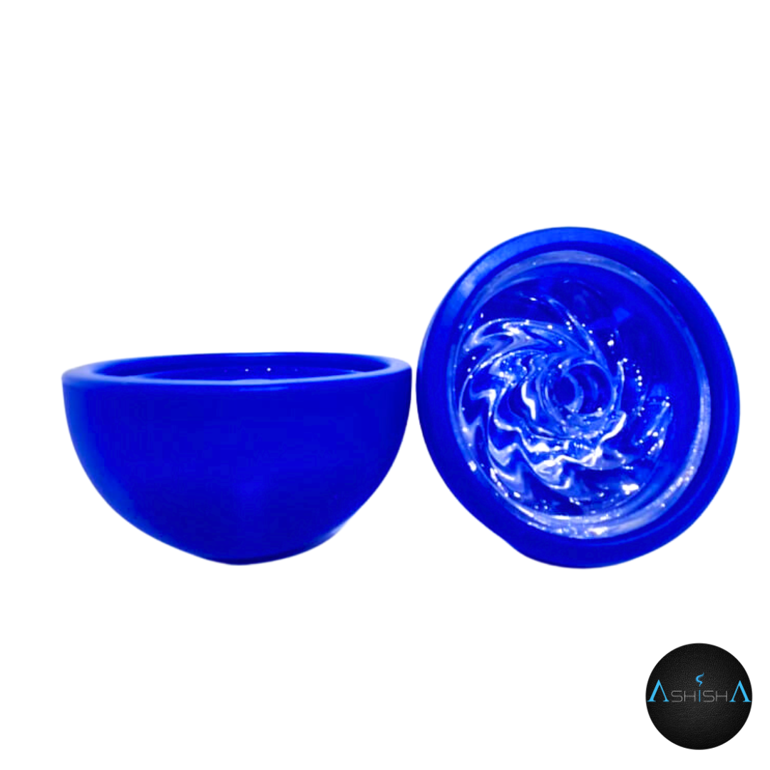 Silicone Ball head with glass